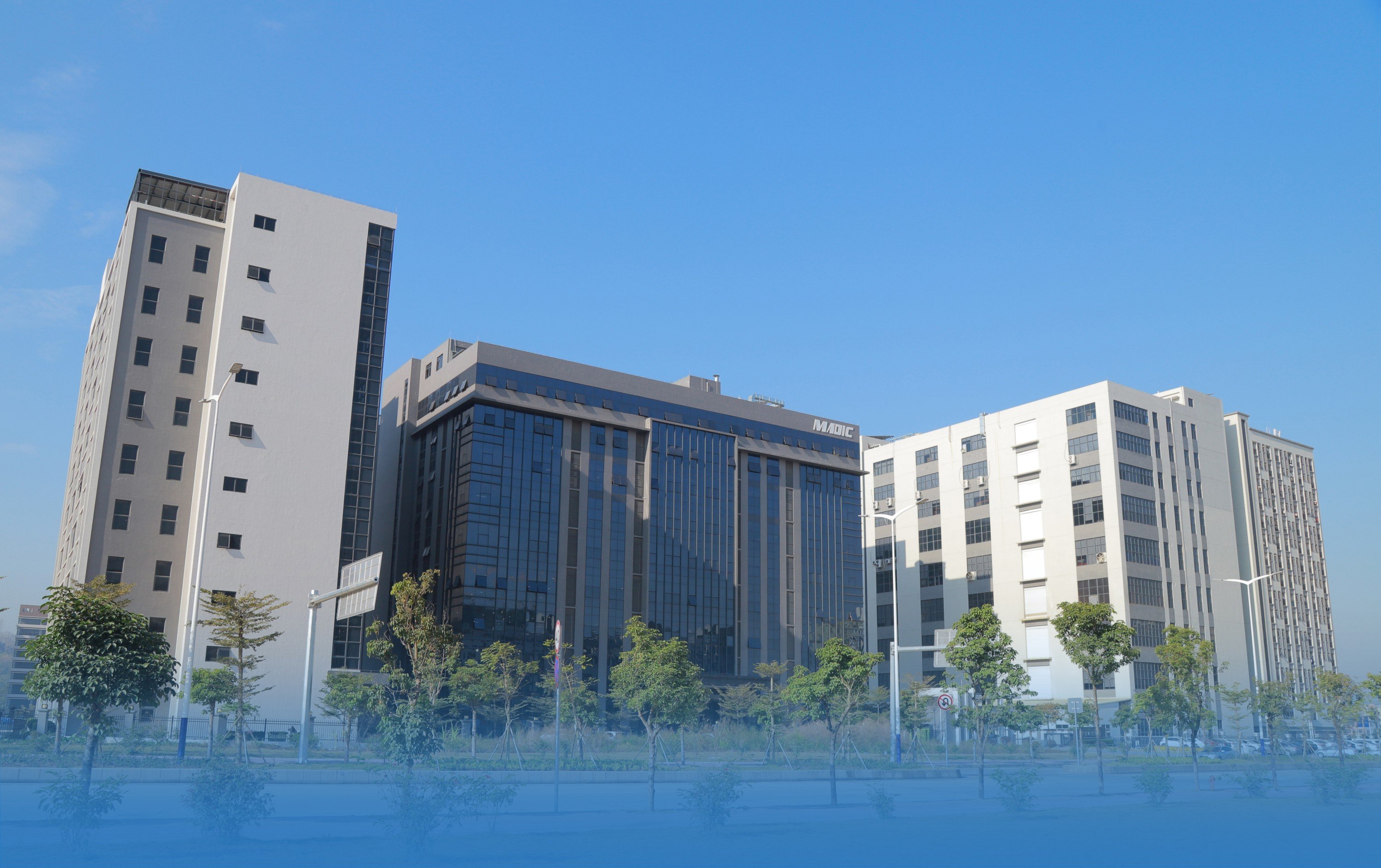 惠州市麥迪克科技有限公司白板生產(chǎn)工廠園區(qū)