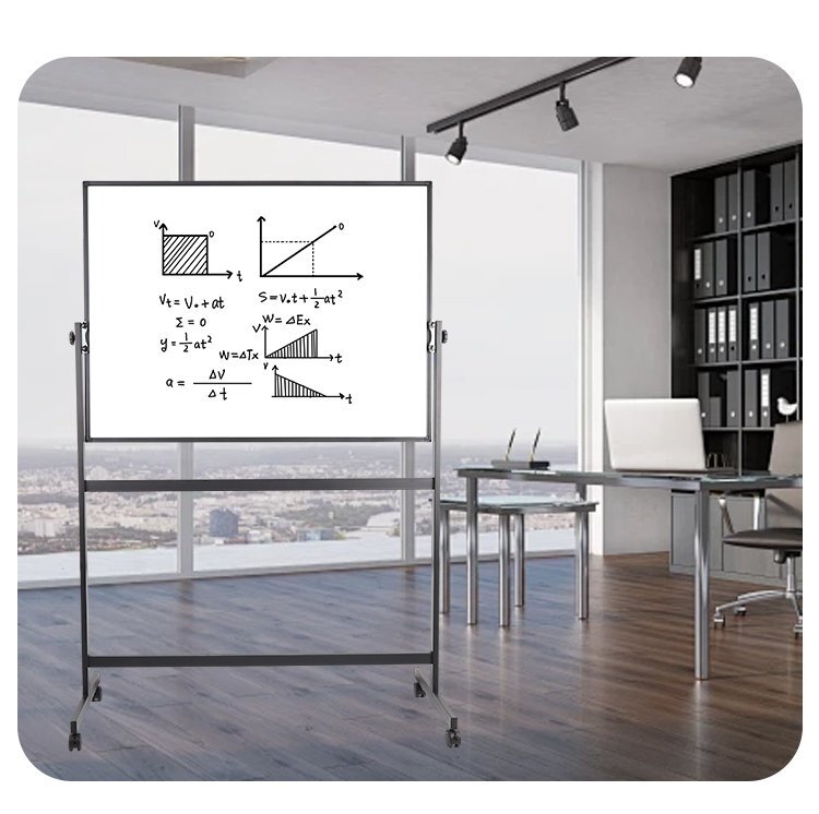 M93可調(diào)節(jié)H型雙面磁吸移動(dòng)支架白板產(chǎn)品詳情