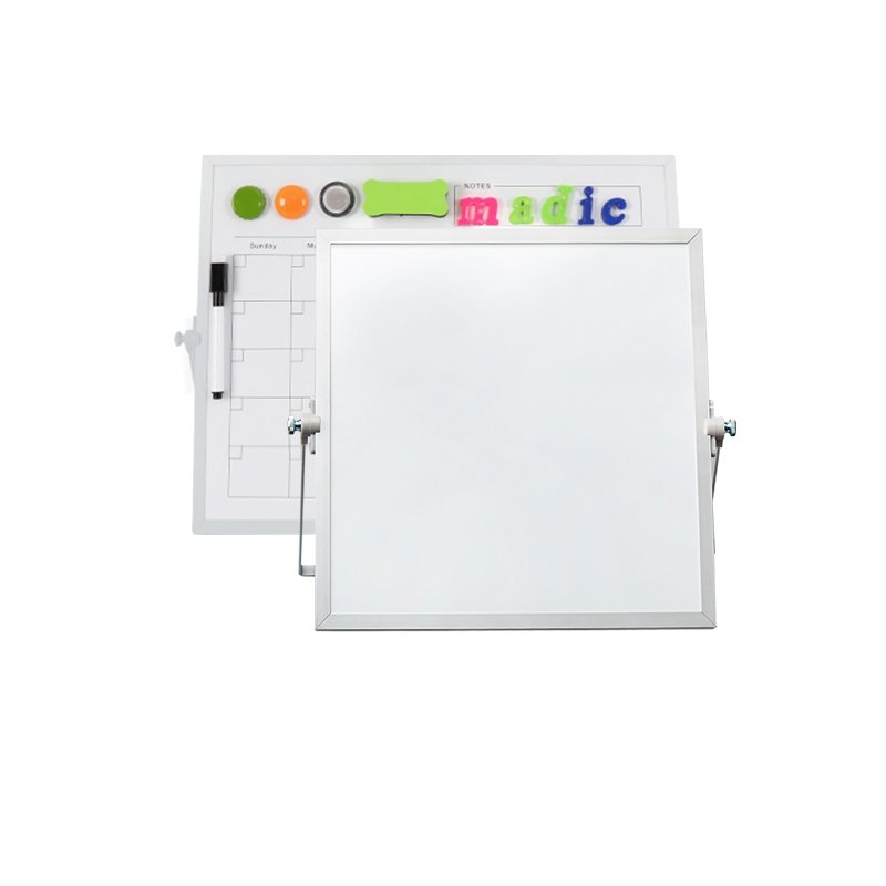 亞馬遜熱銷(xiāo)辦公文教類(lèi)桌面支架小白板 雙面磁性支架小白板